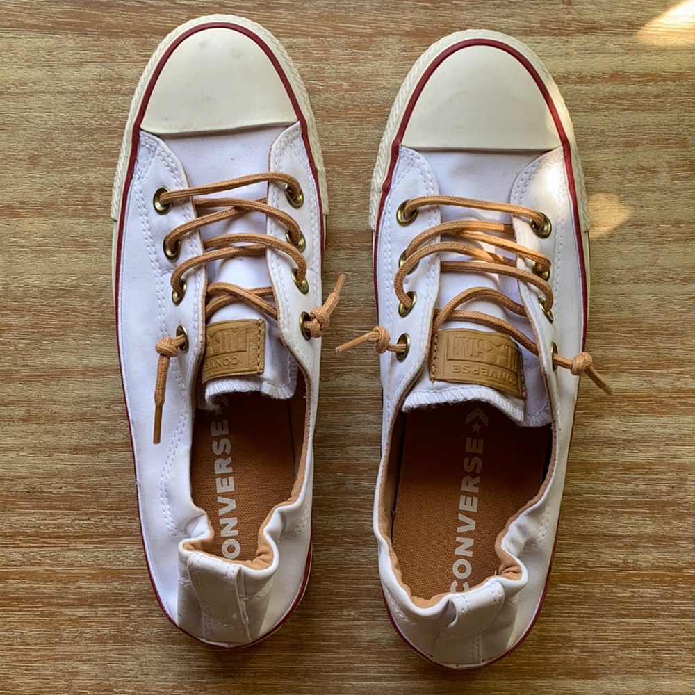 Women’s converse shoes.